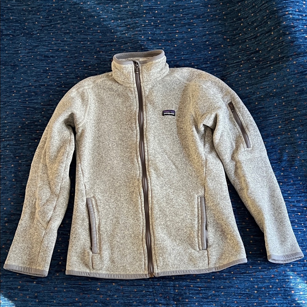 Patagonia women’s full zip fleece GUC